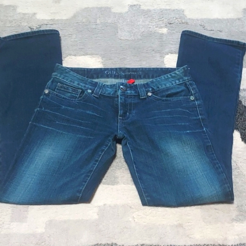 GUESS Jeans- Daredevil Bootcut Streach Denim Jeans- Size 29-Measures 31'-32'